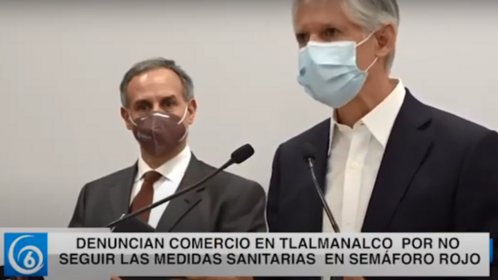 Denuncian irresponsabilidad de comercio que no acata las medidas sanitarias en semáforo rojo.