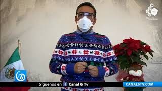 Urge tomar medidas sanitarias por la pandemia en esta época decembrina: Armando García Méndez, presidente de Valle de Chalco