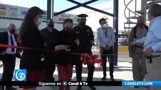 Inauguran módulo de vigilancia en Plaza Centro Tepozan en Los Reyes La Paz