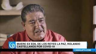 Muere ex edil de Los Reyes La Paz, Rolando Castellanos