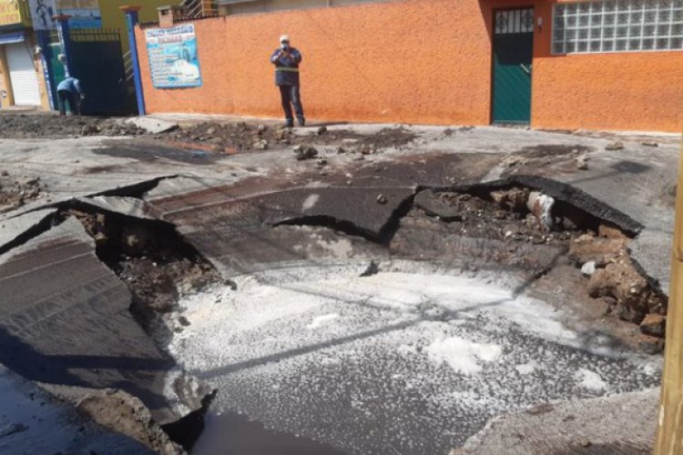 En 80 horas quedará reparado acueducto Los Reyes Ferrocarril