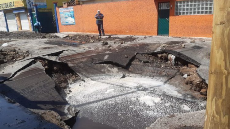 En 80 horas quedará reparado acueducto Los Reyes Ferrocarril