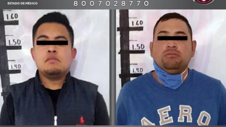Caen dos sujetos por asalto en transporte público en Ecatepec