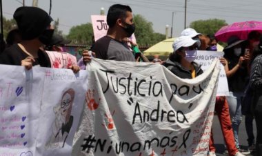 Familiares de Andrea piden que su muerte no quede en la impunidad