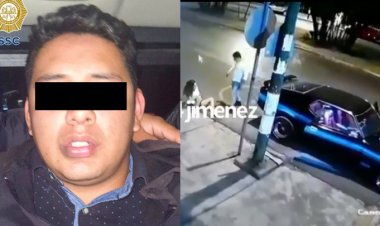 Cae presunto militar que golpeó y arrastró a mujer en Coapa