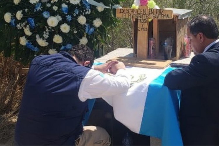 Repatrian restos de 16 migrantes guatemaltecos calcinados en Tamaulipas