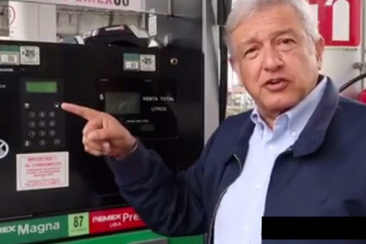 Gasolina sube a $25.50, pero AMLO niega gasolinazos