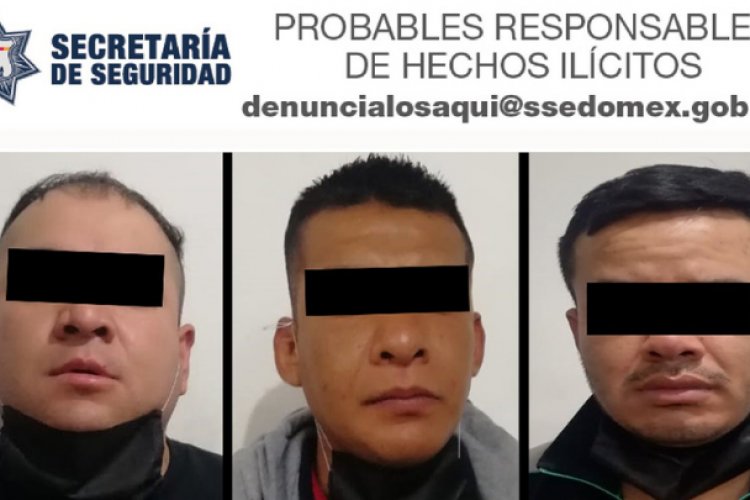 Caen tres miembros de una banda delictiva en Nezahualcóyotl