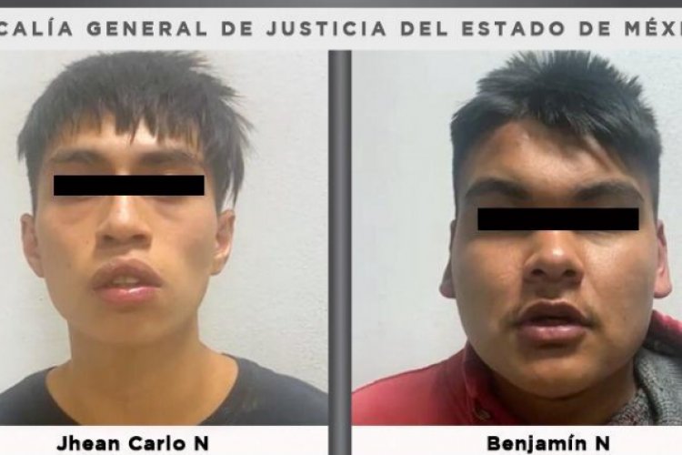 Aprehenden a dos sujetos por homicidio de jóvenes en Acolman