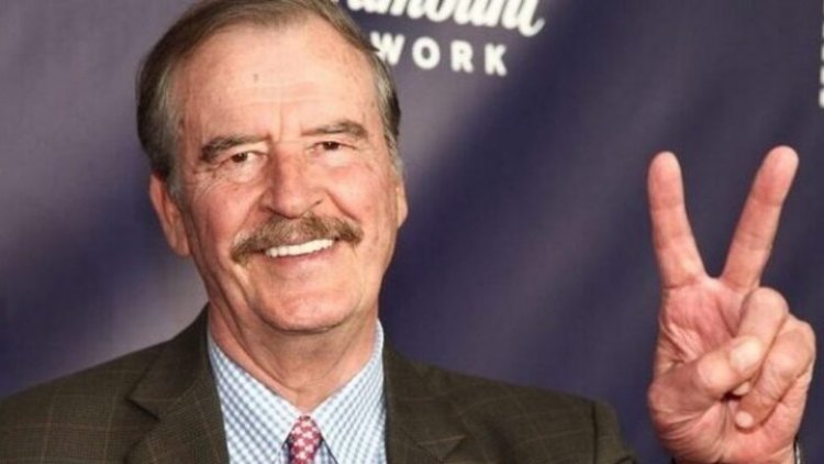 ¡No es broma! Vicente Fox promueve fiesta con chicas en bikini