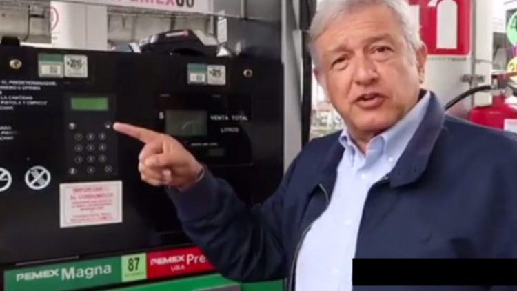 Gasolina sube a $25.50, pero AMLO niega gasolinazos