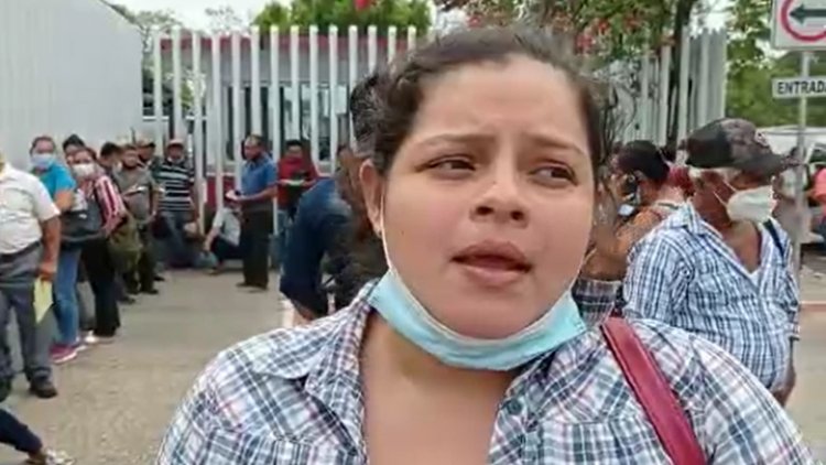 Protestan en Villahermosa por falta de apoyo por inundaciones