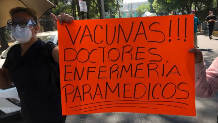 Más de 28 mil trabajadores de la salud aún no han sido vacunados