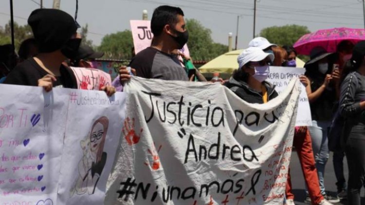 Familiares de Andrea piden que su muerte no quede en la impunidad
