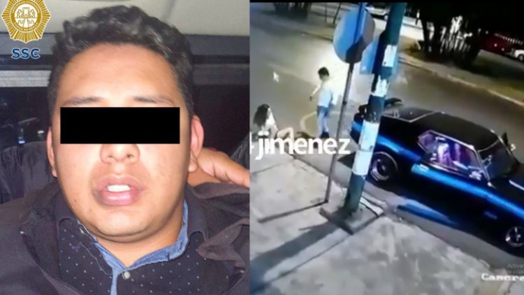 Cae presunto militar que golpeó y arrastró a mujer en Coapa