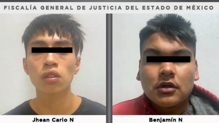 Aprehenden a dos sujetos por homicidio de jóvenes en Acolman