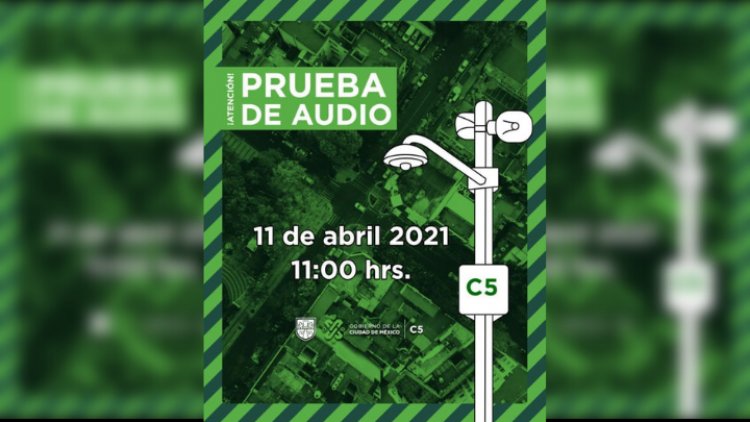 Próximo 11 de abril será la prueba de audio de la alerta sísmica