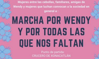 Exigen justicia por asesinato de Wendy Yoselin de 16 años en Xonacatlán