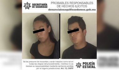 “Con las manos en la masa” detienen a extorsionadores en Texcoco