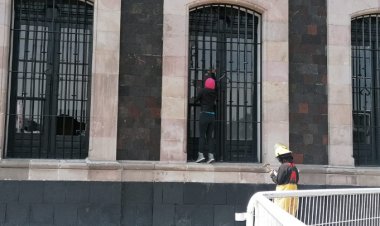 Feministas piden legalización del aborto en Edomex a dos meses de plantón