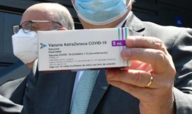 Próximo lunes liberarán lote de vacunas de AstraZeneca envasado en México