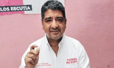 Corren a golpes a candidato de Fuerza por México en los Reyes La Paz