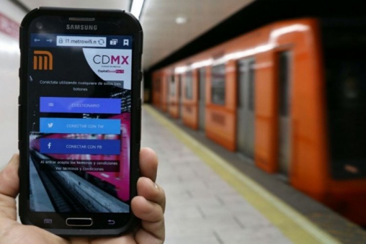 Líneas 5 y 6 del Metro ya tienen internet gratis