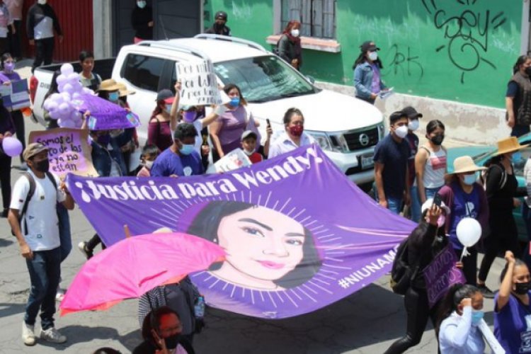 Marchan para exigir justicia por asesinato de Wendy Yoselin en Xonacatlán