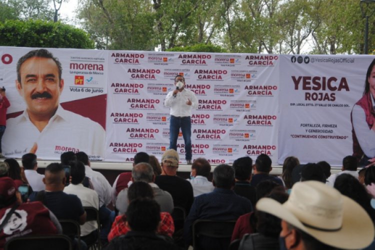 Armando García Méndez por el triunfo el próximo 6 de junio