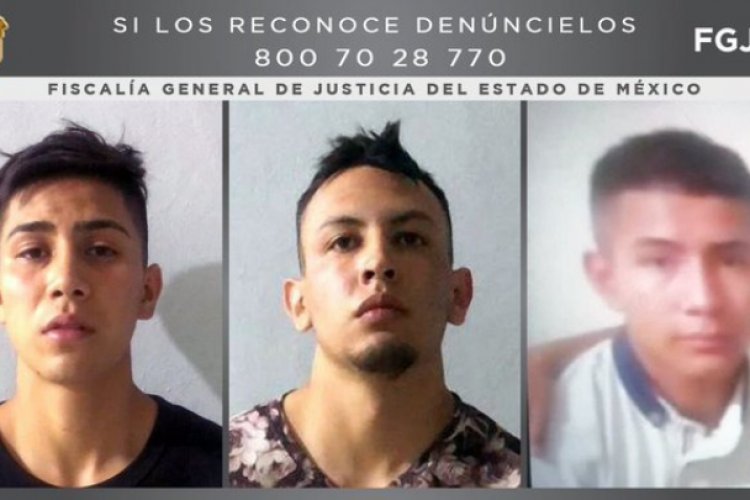 Tres jóvenes homicidas de Coacalco pasarán 47 años en prisión