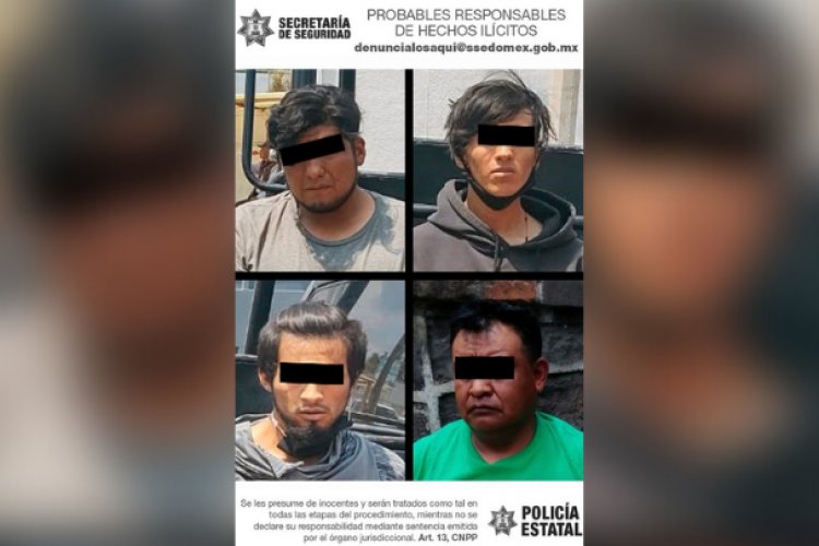 Caen cuatro miembros de “Los Timilpas”, dedicados al robo de tiendas en Toluca