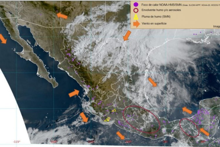 Calor, lluvia y granizo es lo que se espera para hoy en valle de México