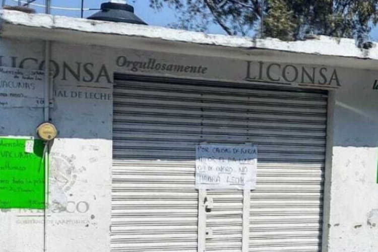 Liconsa sufre desabasto, deja sin leche a pobladores de Ecatepec