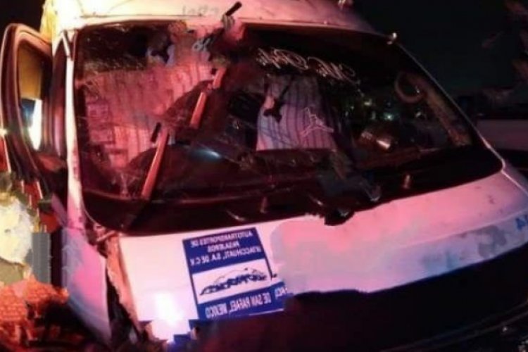Choca combi en la carretera México-Cuautla; hay ocho lesionados