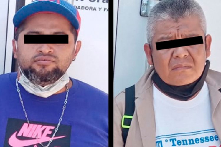 Transportaban gasolina robada en una camioneta dental, los detienen