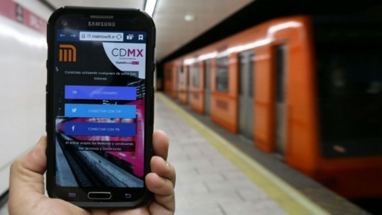 Líneas 5 y 6 del Metro ya tienen internet gratis