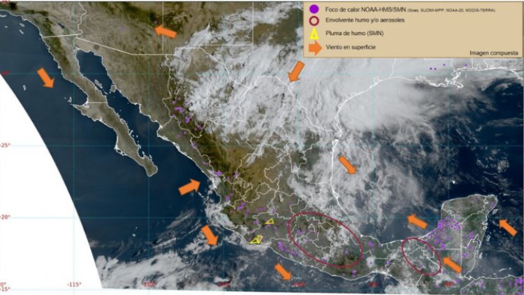 Calor, lluvia y granizo es lo que se espera para hoy en valle de México