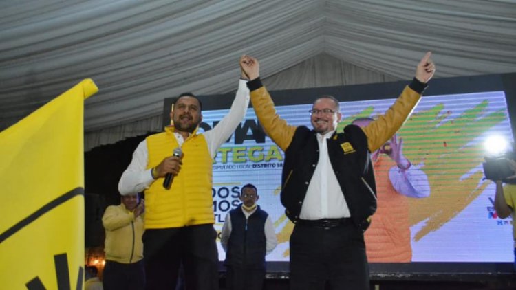 Inicia campaña Omar Ortega Álvarez por el distrito 38, Coacalco