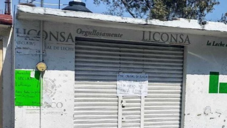 Liconsa sufre desabasto, deja sin leche a pobladores de Ecatepec