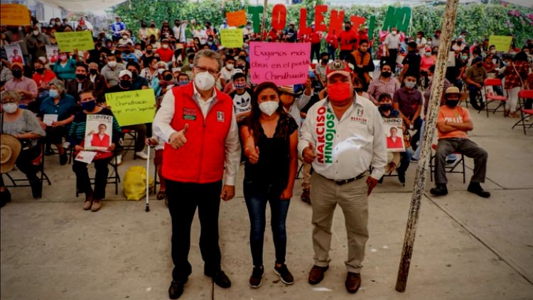 Perredistas de Chimalhuacán se suman al candidato Jesús Tolentino