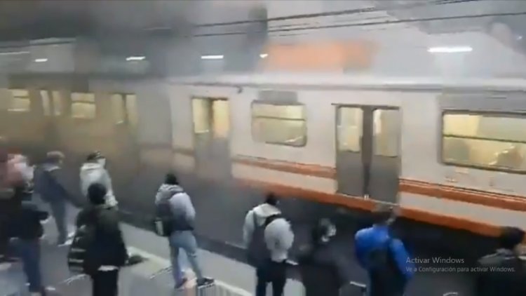 Reportan presencia de humo en la estación Pantitlán del metro