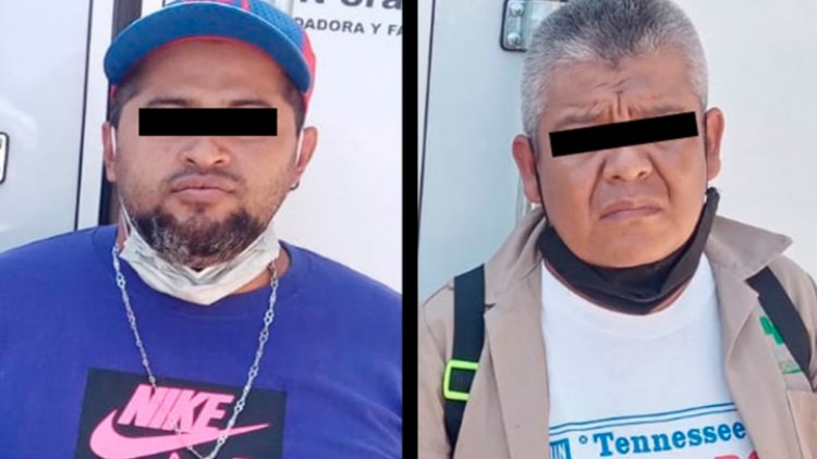 Transportaban gasolina robada en una camioneta dental, los detienen