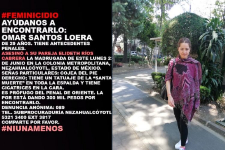 Ofrecen recompensa por ex recluso que mató a su pareja en Nezahualcóyotl