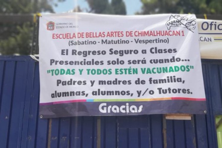 No habrá regreso a clases presenciales en Chimalhuacán, anuncian escuelas