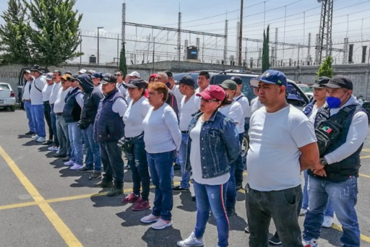 Dan seguimiento a cursos de capacitación de policías de Valle de Chalco