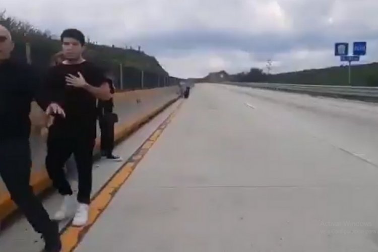 Video: roban camioneta a familia en autopista Laredo-Monterrey