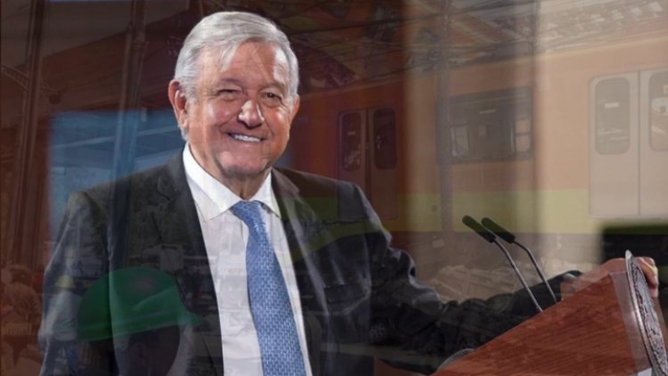 A más tardar en un año operará nuevamente línea 12 del metro: AMLO