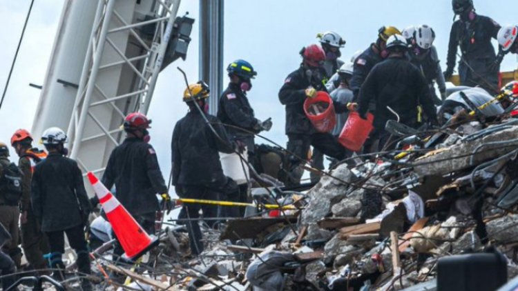 Aumenta a 16 cifra de muertos por desplome de edificio en Miami