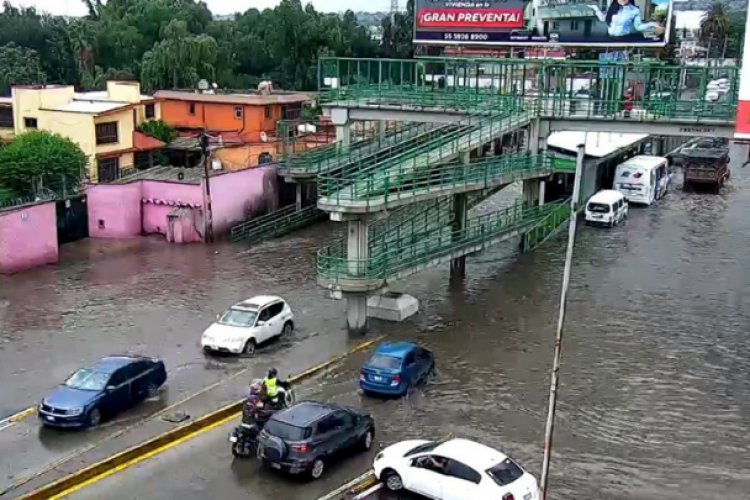 Habilitan servicio emergente de mexibús en Ecatepec ante lluvias