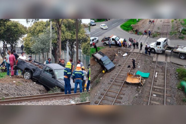 Dos personas fallecen en aparatoso accidente en Toluca-Palmillas